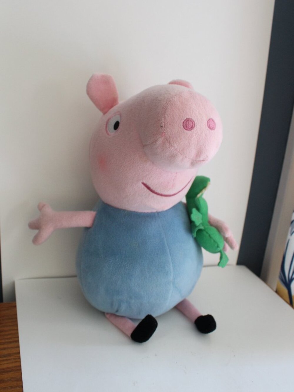 George Peppa Pig Plush TY 2017 8" Seated